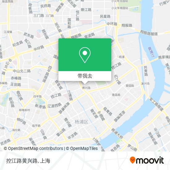 控江路黄兴路地图