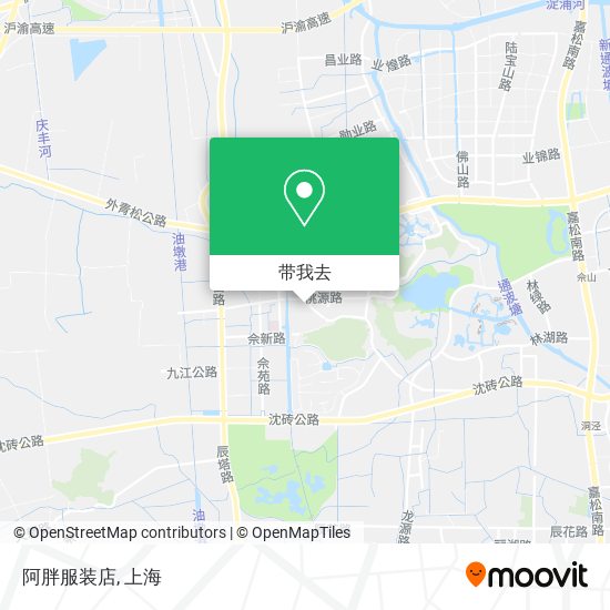 阿胖服装店地图