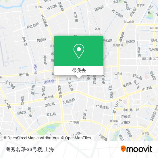 粤秀名邸-33号楼地图