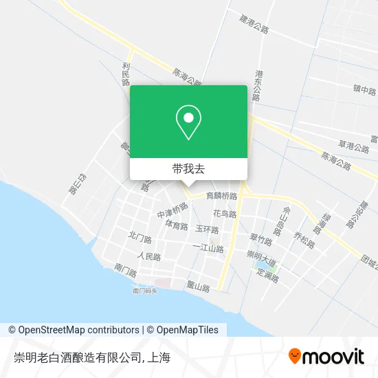 崇明老白酒酿造有限公司地图