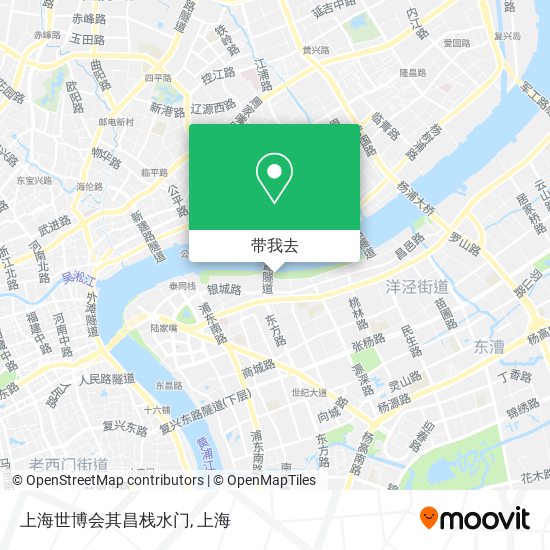 上海世博会其昌栈水门地图