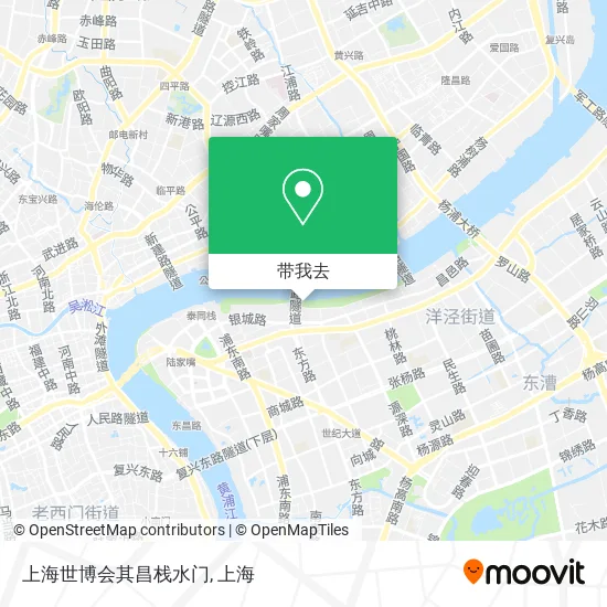 上海世博会其昌栈水门地图