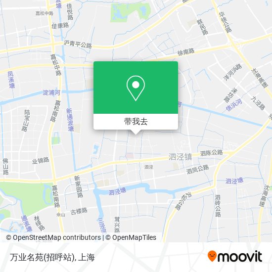 万业名苑(招呼站)地图
