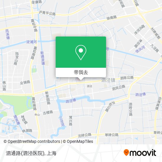 泗通路(泗泾医院)地图