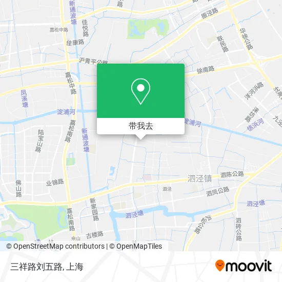 三祥路刘五路地图