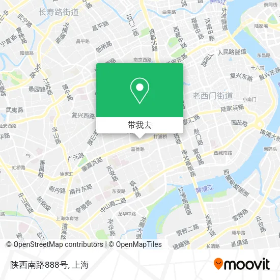 陕西南路888号地图