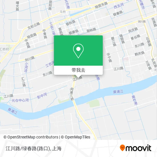 江川路/绿春路(路口)地图