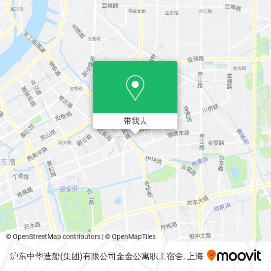 沪东中华造船(集团)有限公司金金公寓职工宿舍地图