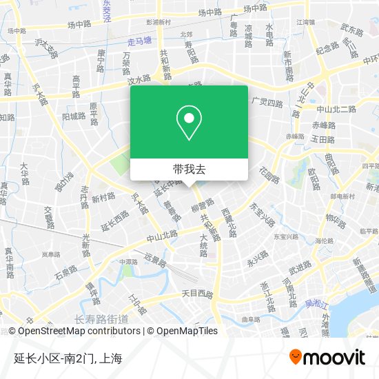 延长小区-南2门地图