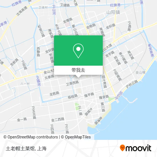 土老帽土菜馆地图