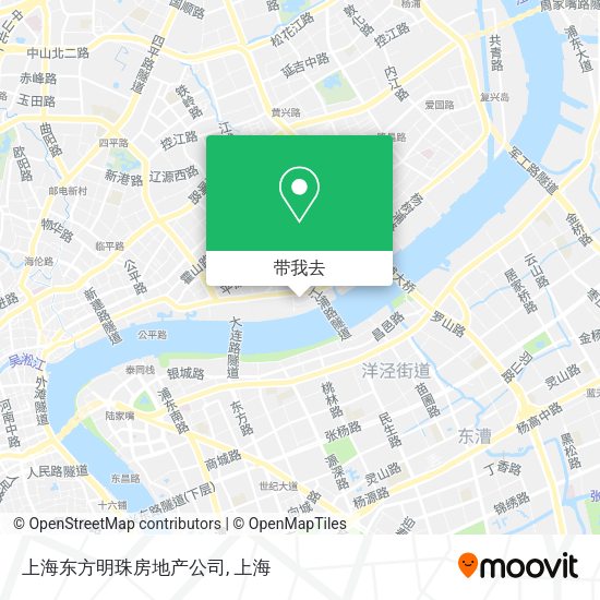 上海东方明珠房地产公司地图