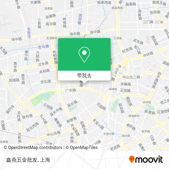 鑫燕五金批发地图
