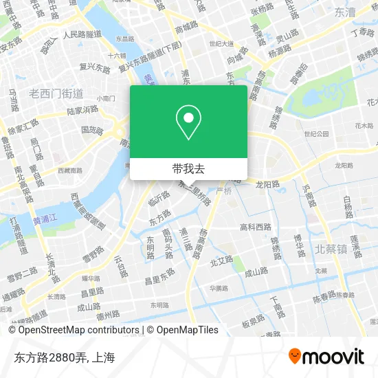东方路2880弄地图