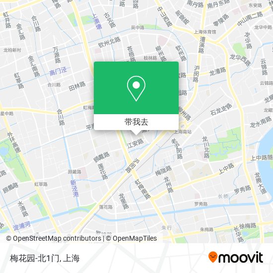 梅花园-北1门地图