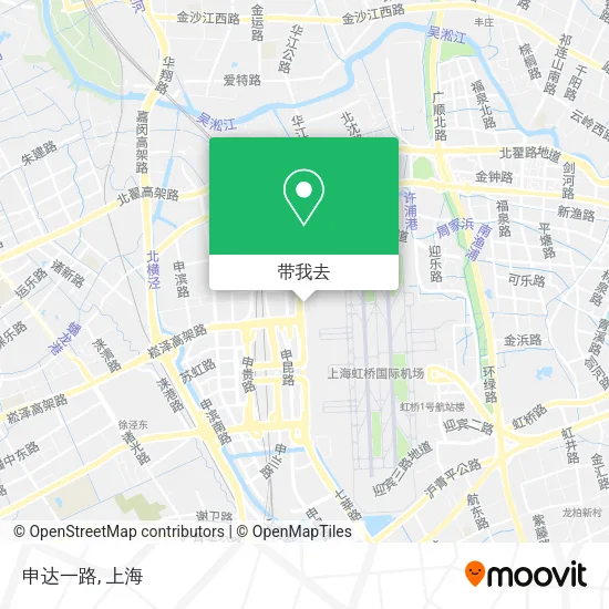 申达一路地图