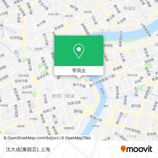 沈大成(豫园店)地图