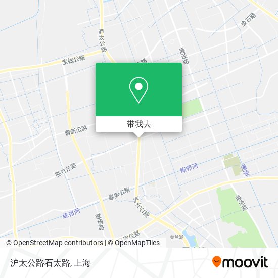 沪太公路石太路地图