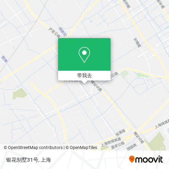 银花别墅31号地图