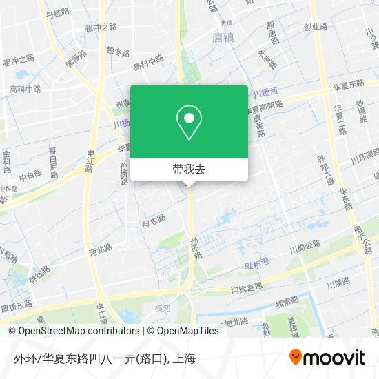 外环/华夏东路四八一弄(路口)地图