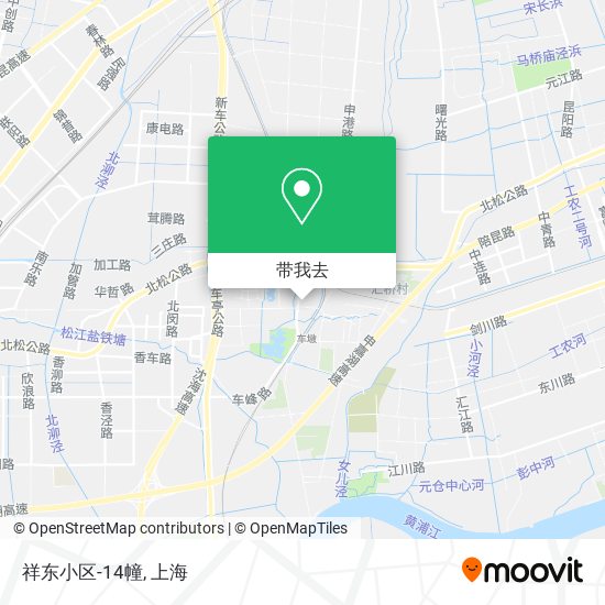 祥东小区-14幢地图