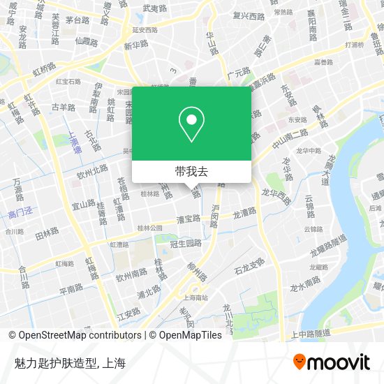魅力匙护肤造型地图