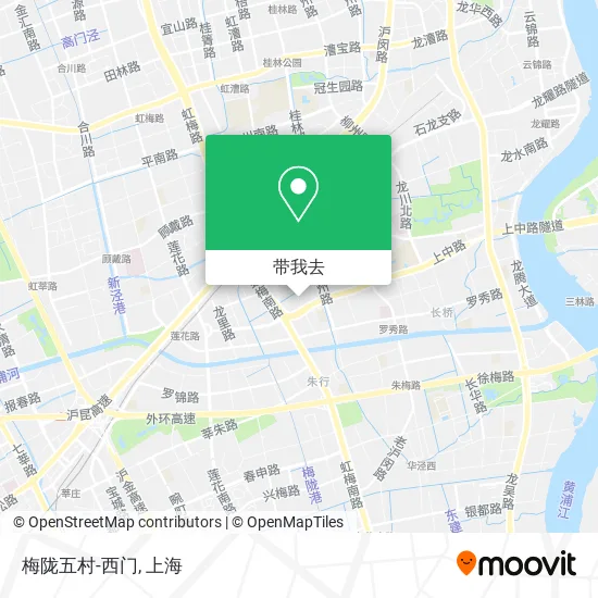 梅陇五村-西门地图