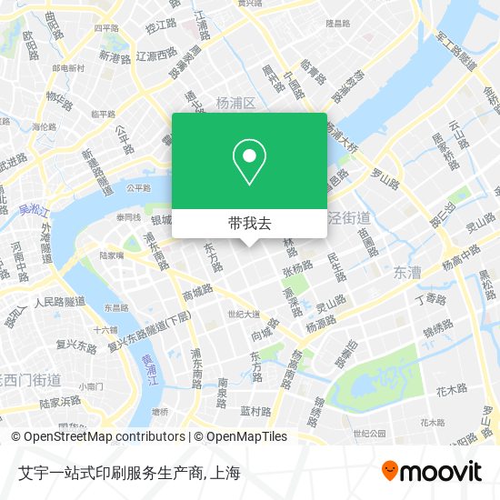 艾宇一站式印刷服务生产商地图