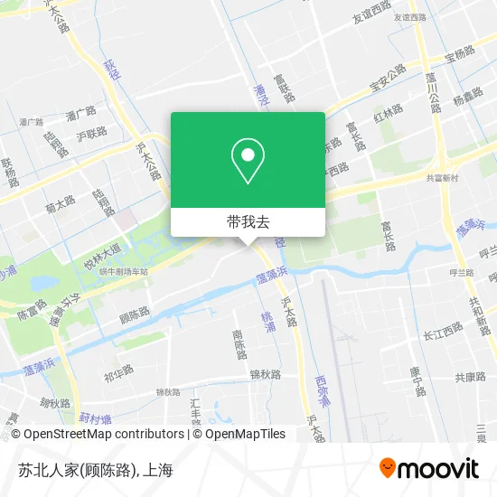 苏北人家(顾陈路)地图