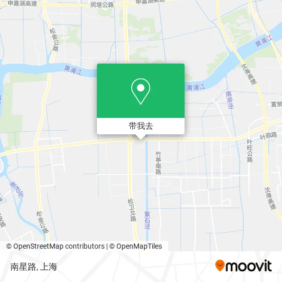 南星路地图