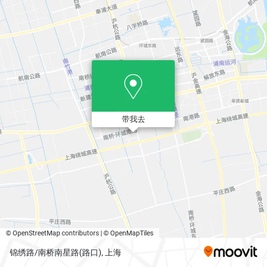 锦绣路/南桥南星路(路口)地图