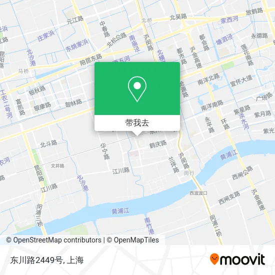东川路2449号地图