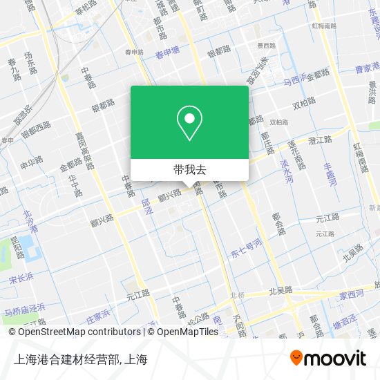 上海港合建材经营部地图