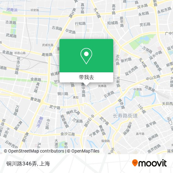 铜川路346弄地图