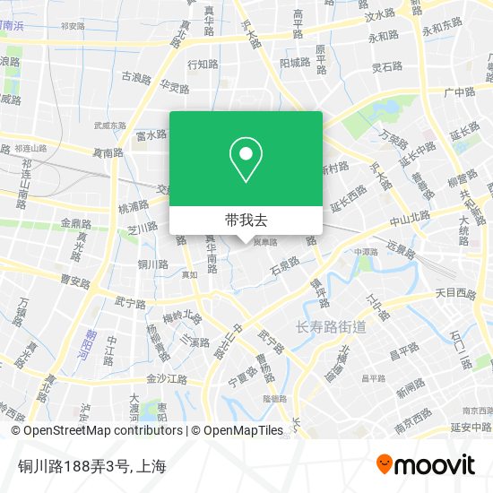 铜川路188弄3号地图