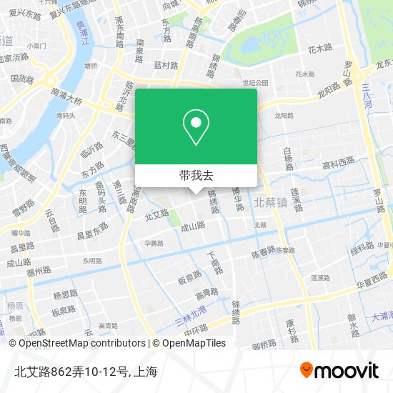 北艾路862弄10-12号地图