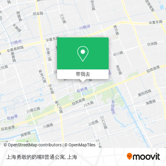 上海勇敢的奶嘴ll普通公寓地图