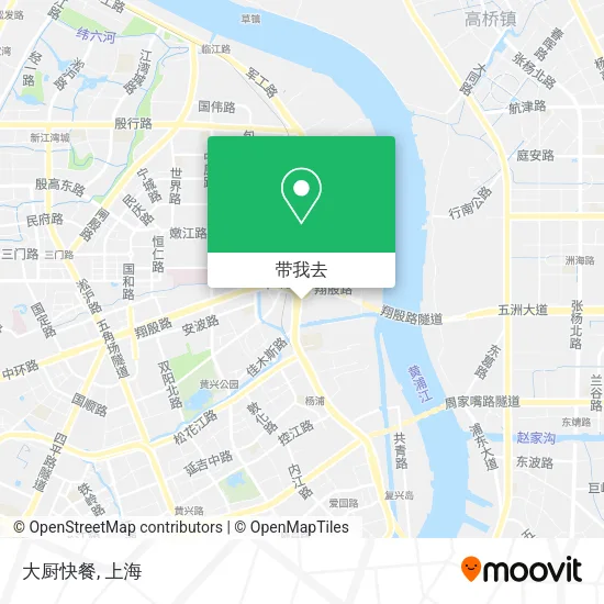 大厨快餐地图