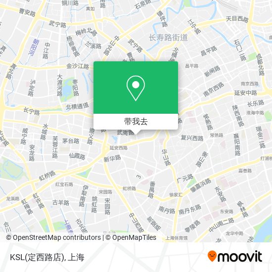 KSL(定西路店)地图