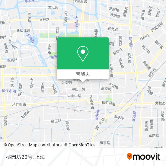 桃园坊20号地图
