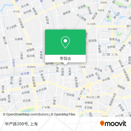 华严路200号地图