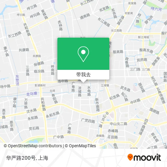 华严路200号地图