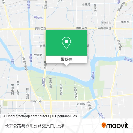 长东公路与双汇公路交叉口地图