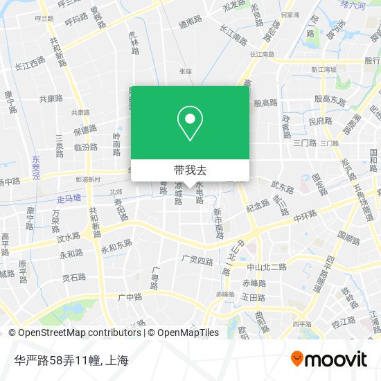 华严路58弄11幢地图