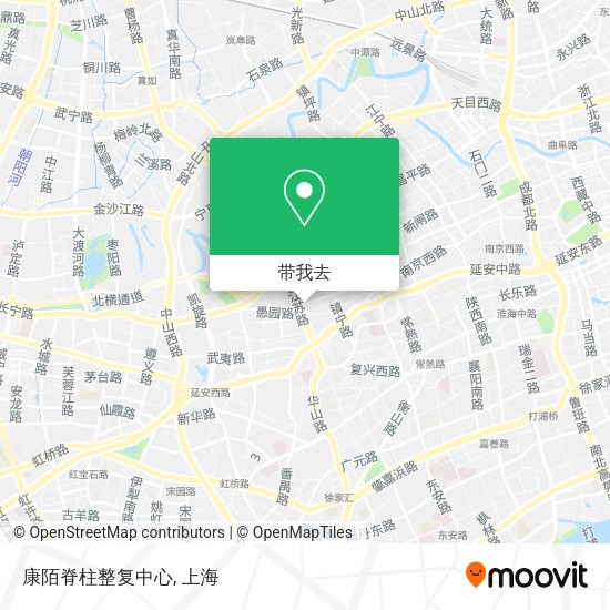 康陌脊柱整复中心地图