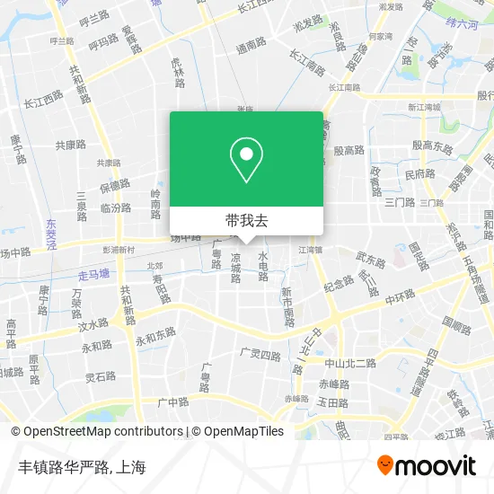 丰镇路华严路地图