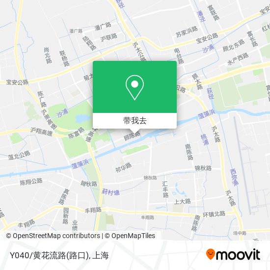 Y040/黄花流路(路口)地图