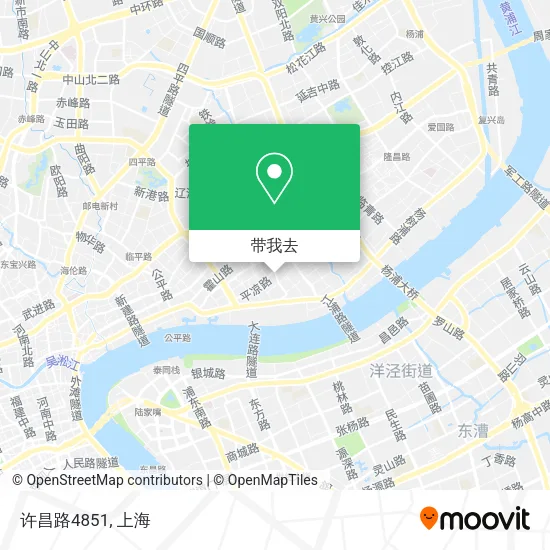 许昌路4851地图