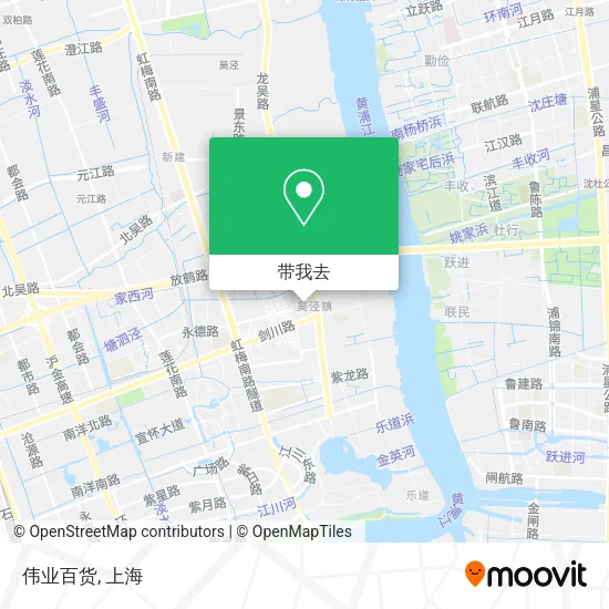 伟业百货地图
