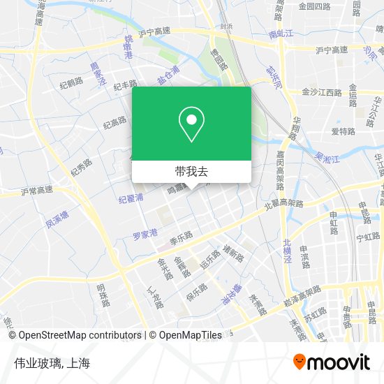 伟业玻璃地图