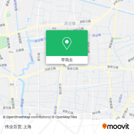 伟业百货地图